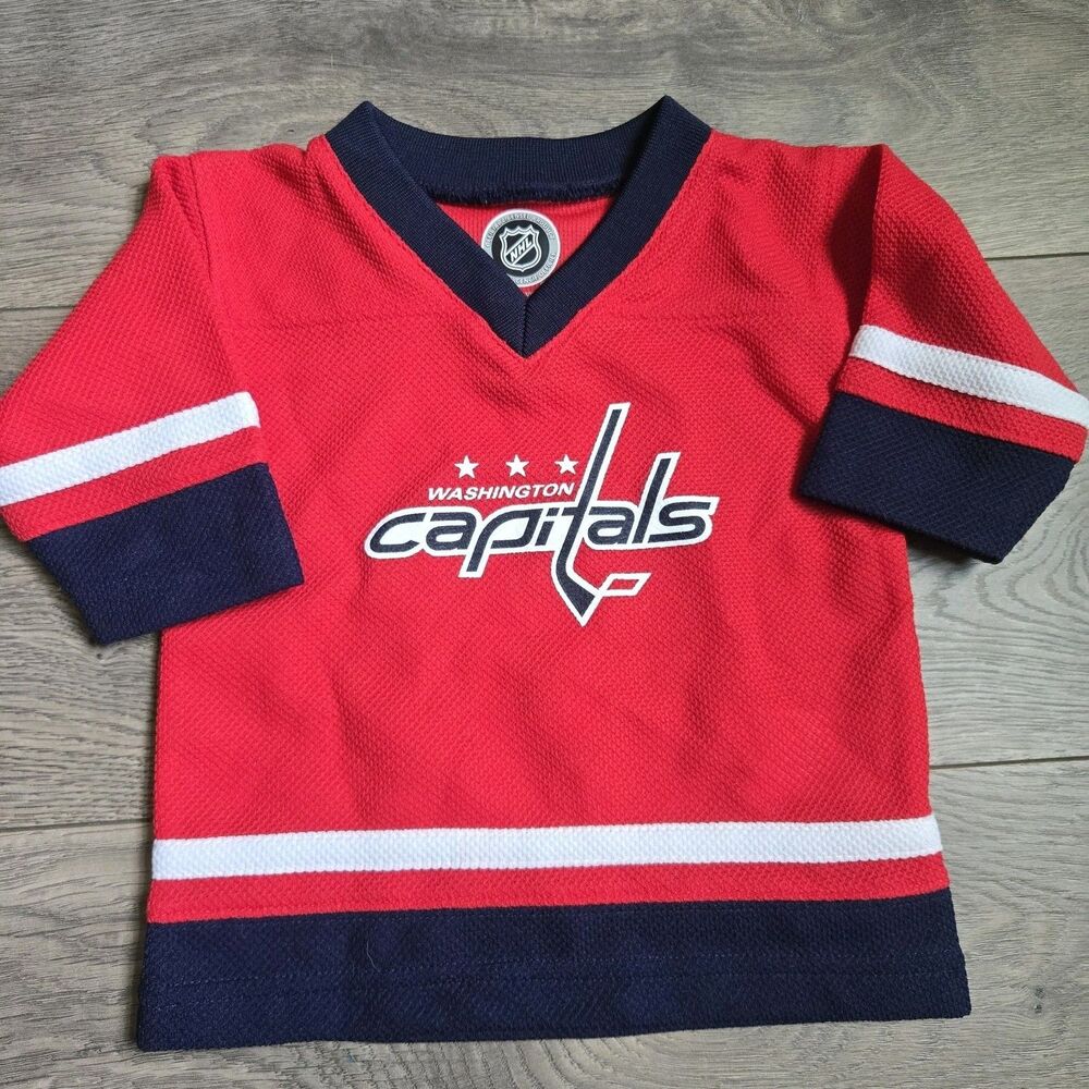 Alex Ovechkin Washington Capitals NHL Infant Jersey 12M Red Baby Hockey Gear
